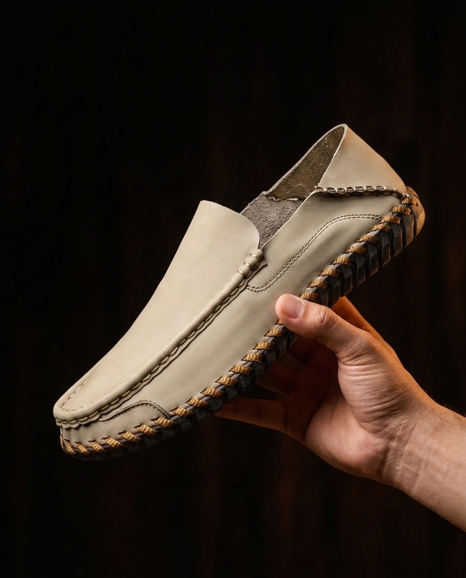 Camille Whipstitch Loafer | Emory & Blanc
