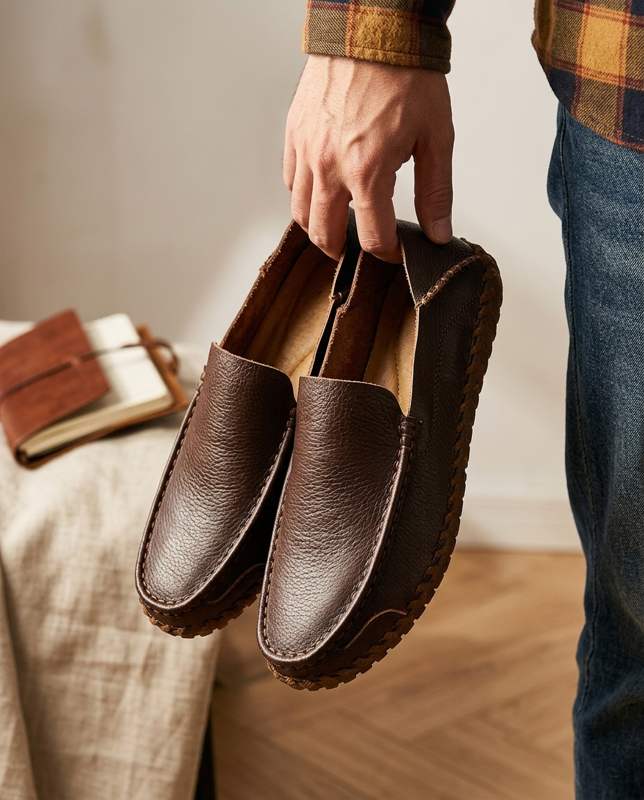 Camille Whipstitch Loafer | Emory & Blanc