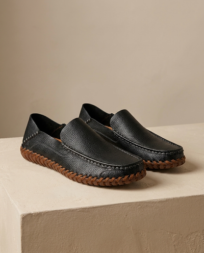 Camille Whipstitch Loafer | Emory & Blanc