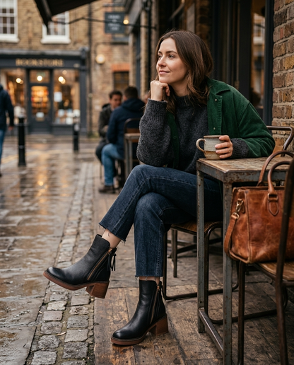 Capri Side-Zip Boot | Emory & Blanc