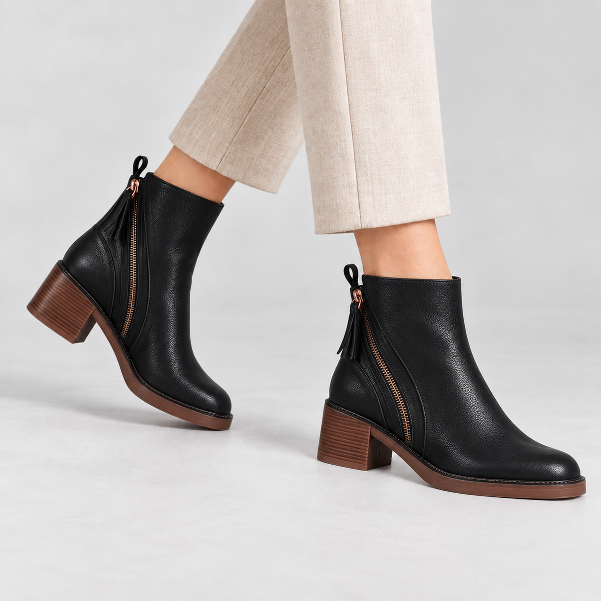 Capri Side-Zip Boot | Emory & Blanc