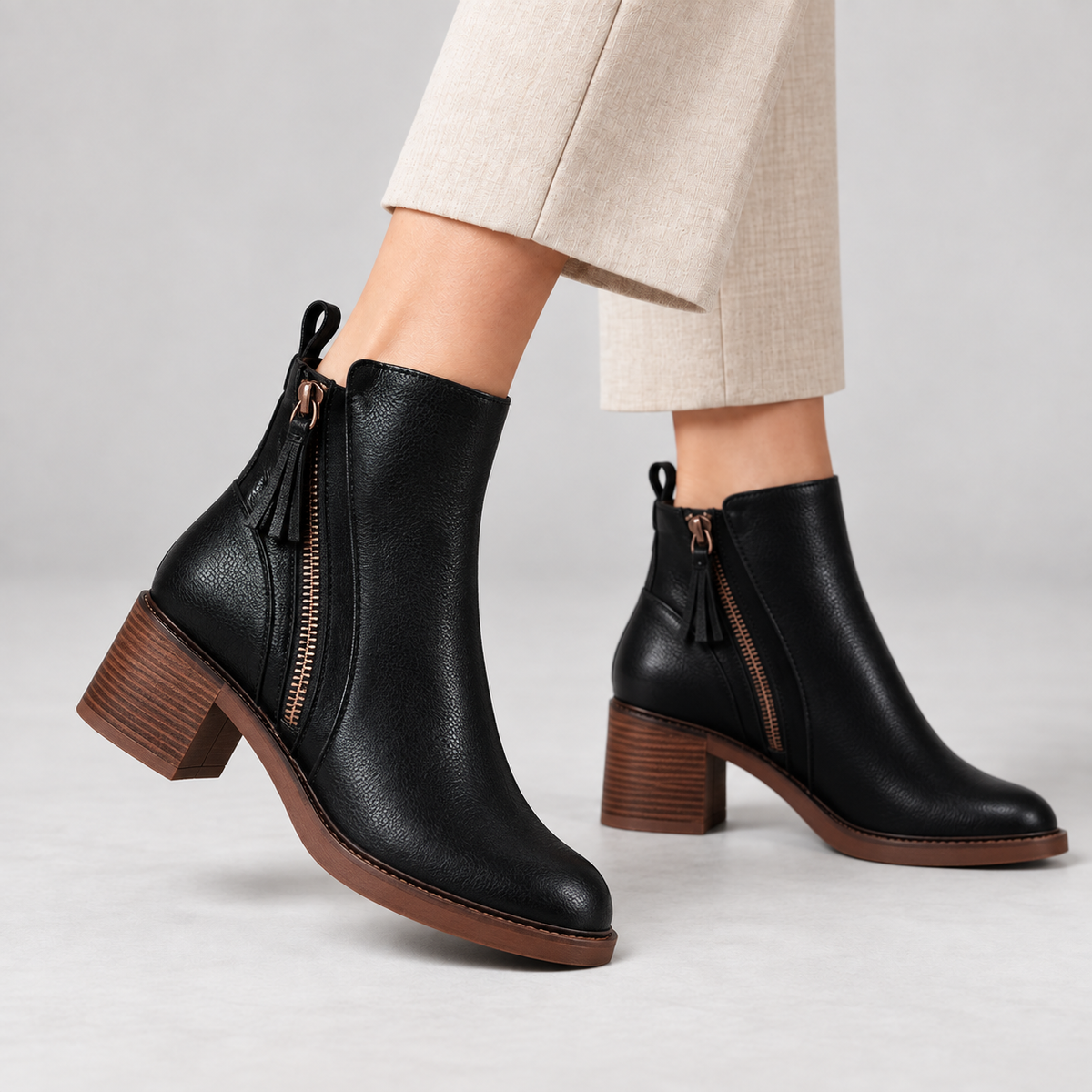 Capri Side-Zip Boot | Emory & Blanc
