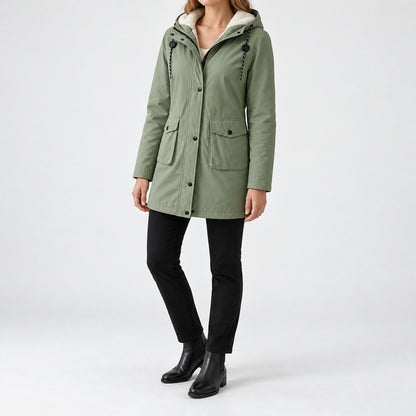Carmella Cozy Hooded Parka | Emory & Blanc