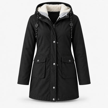 Carmella Cozy Hooded Parka | Emory & Blanc