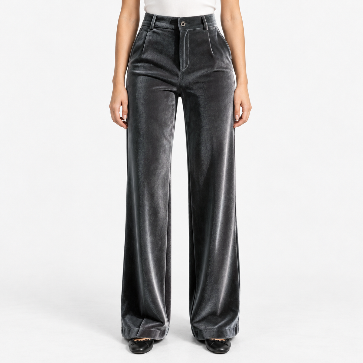 Celestine Soft Wide Leg Pants, High Waist | Emory & Blanc