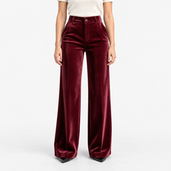 Celestine Soft Wide Leg Pants, High Waist
