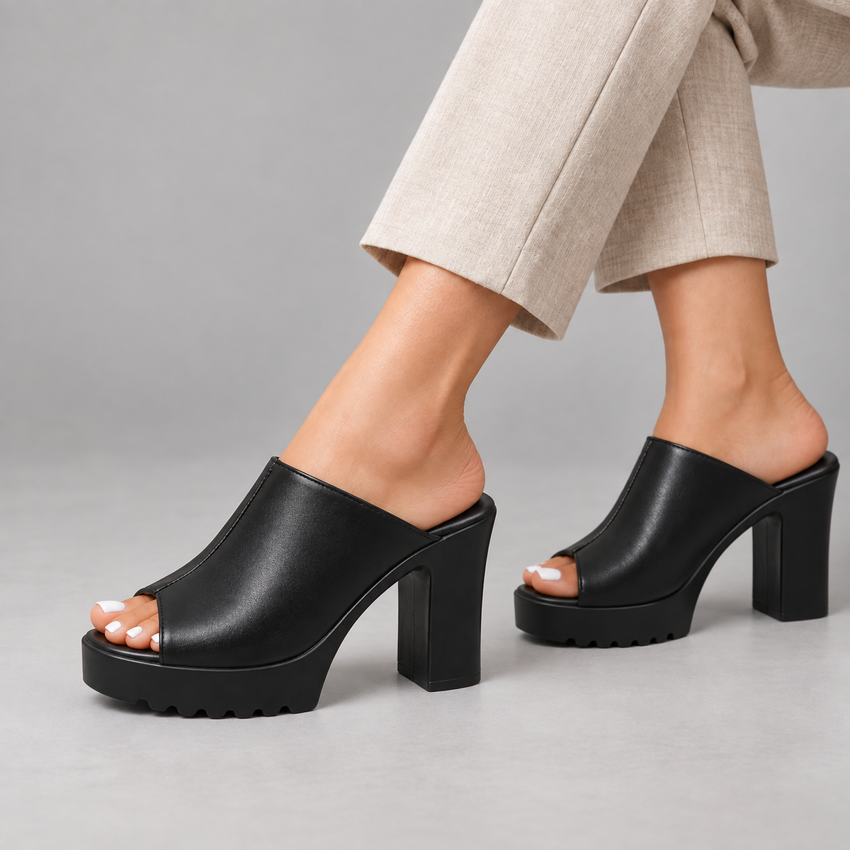 Coastline Platform Mule | Emory & Blanc