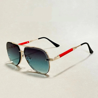 Crosby Lightweight Gradient Aviator Sunglasses | Emory & Blanc