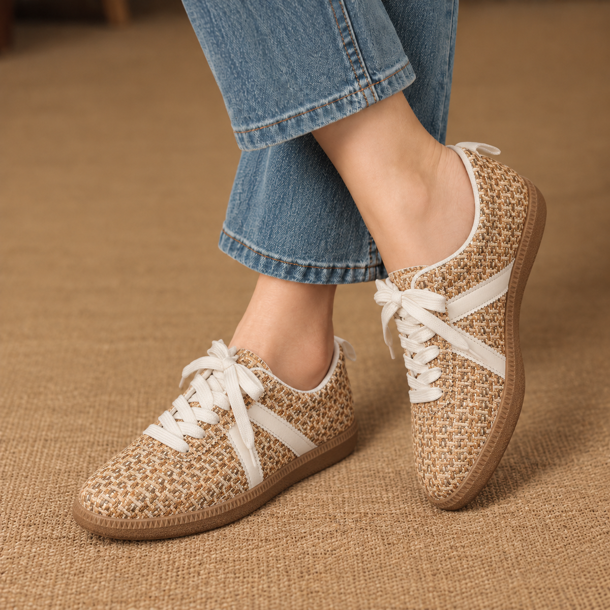 Darby Cushioned Walking Sneakers | Emory & Blanc
