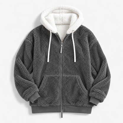 Delancey Comfort Hooded Zip Jacket | Emory & Blanc