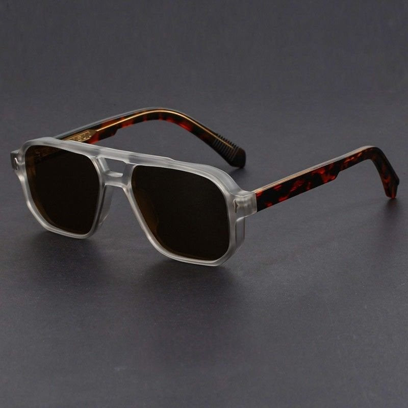 Delmar — Frosted Clear Tortoise | Emory & Blanc