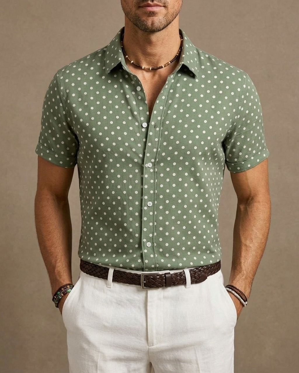 Emory & Blanc Downtown Dot Button Up Romano-style variant 3 Pack
