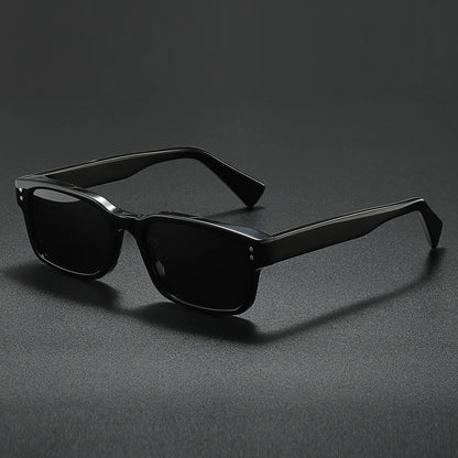 Eamon Everyday Square Sunglasses — Black | Emory & Blanc