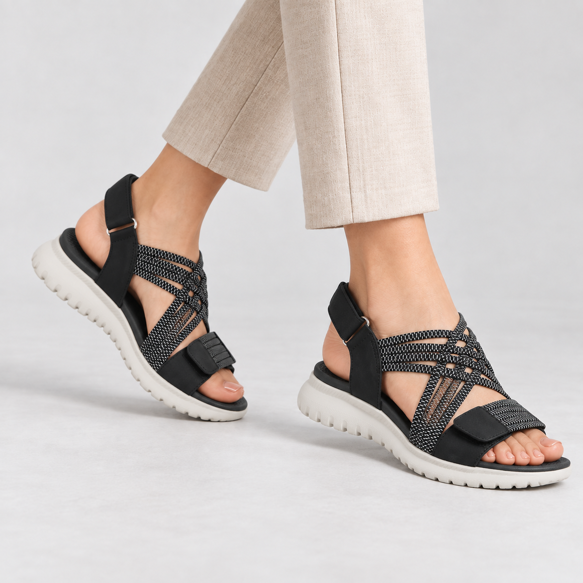 Elara Women's Orthopedic Comfort Sandals | Emory & Blanc