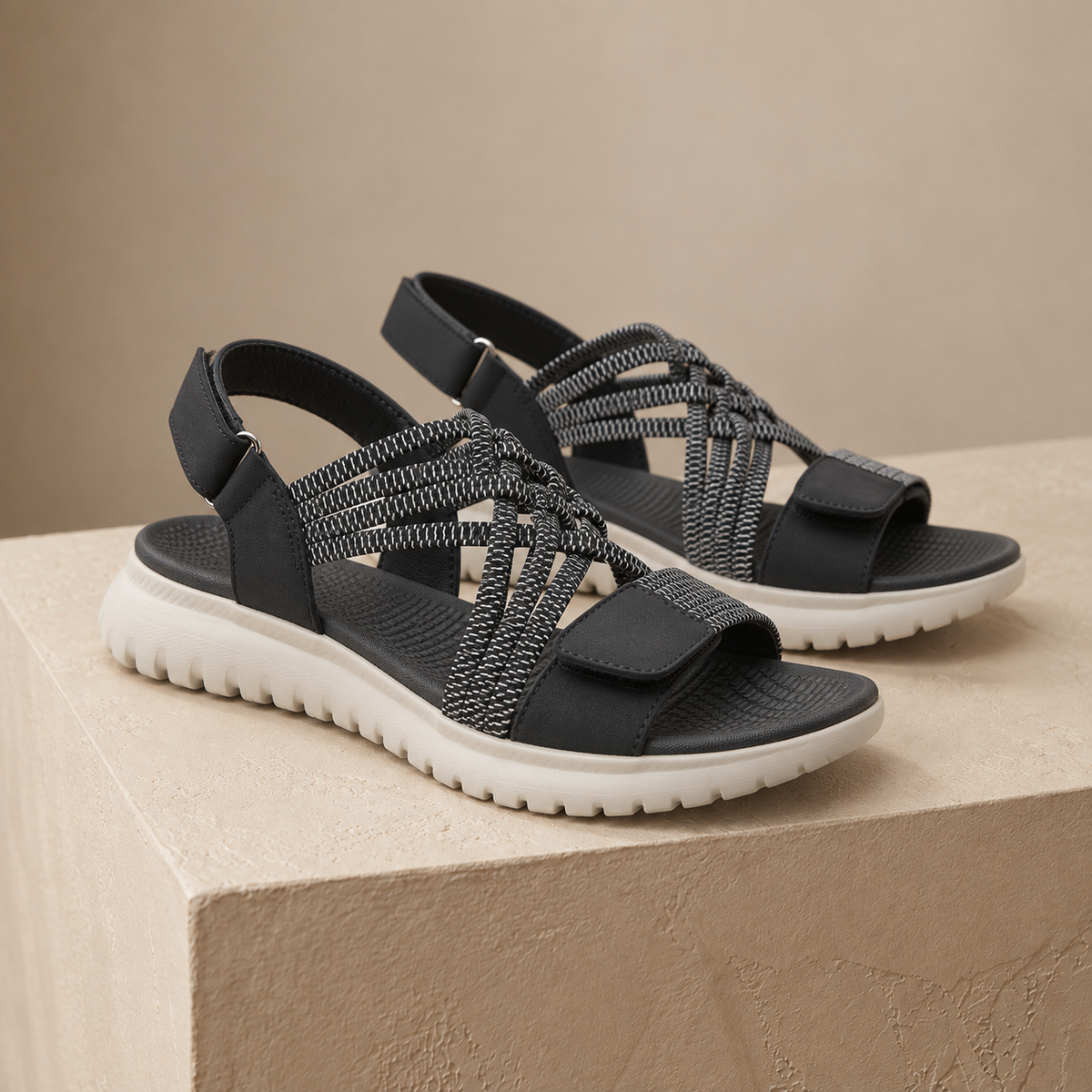 Elara Women's Orthopedic Comfort Sandals | Emory & Blanc