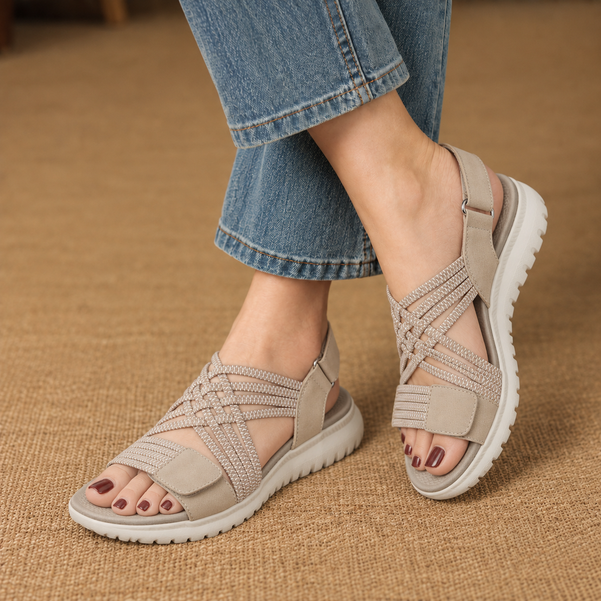 Elara Women's Orthopedic Comfort Sandals | Emory & Blanc