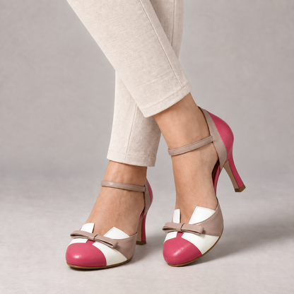 Eliza Women's Everyday Comfort Shoes, Half Sizes — Red | Emory & Blanc