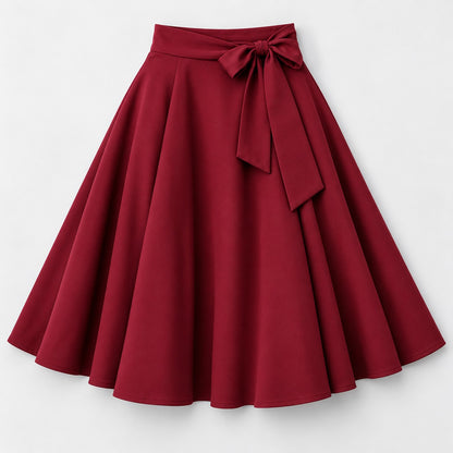 Elvina Comfort Pleated Midi Skirt | Emory & Blanc