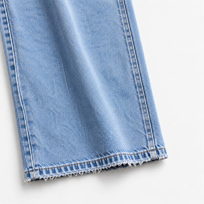 Eveline Relaxed Fit Wide Leg Jeans | Emory & Blanc