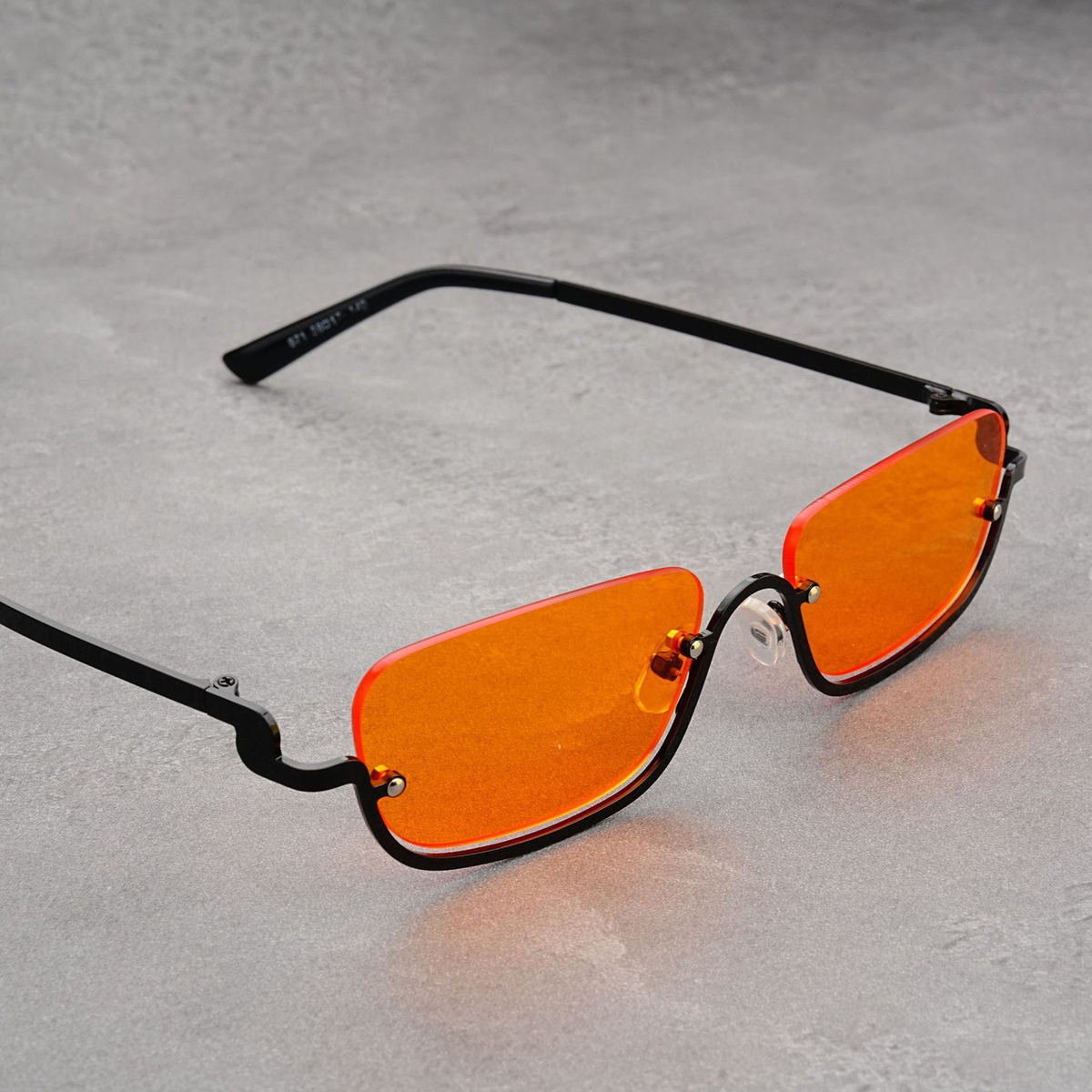 Faron Lightweight Rimless Sunglasses | Emory & Blanc