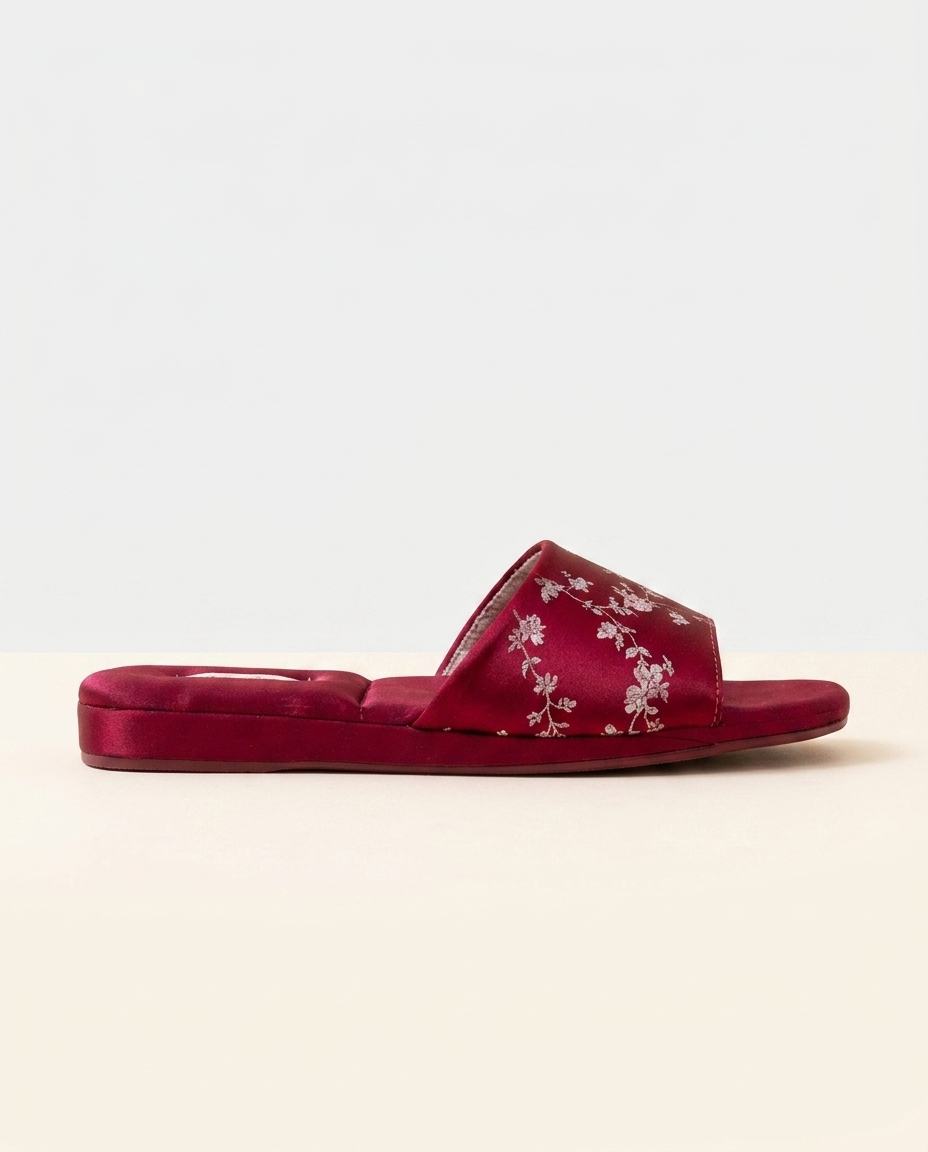 Floral Brocade Slide - shopify_variant_image 10