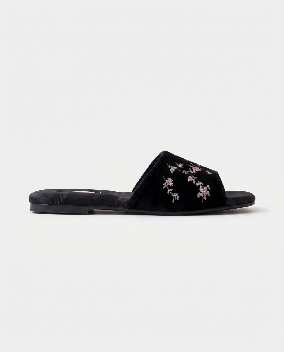 Floral Brocade Slide - shopify_variant_image 11