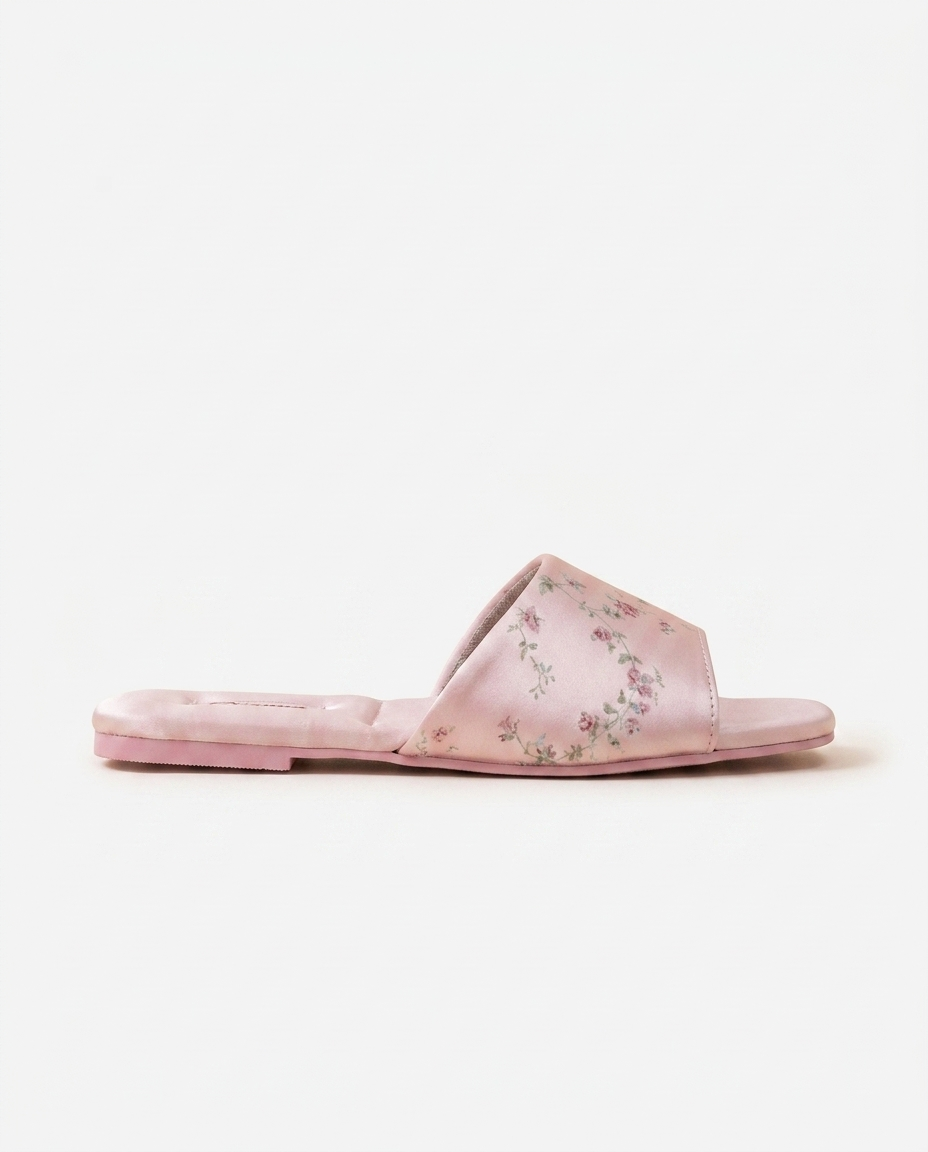 Floral Brocade Slide - shopify_variant_image 12