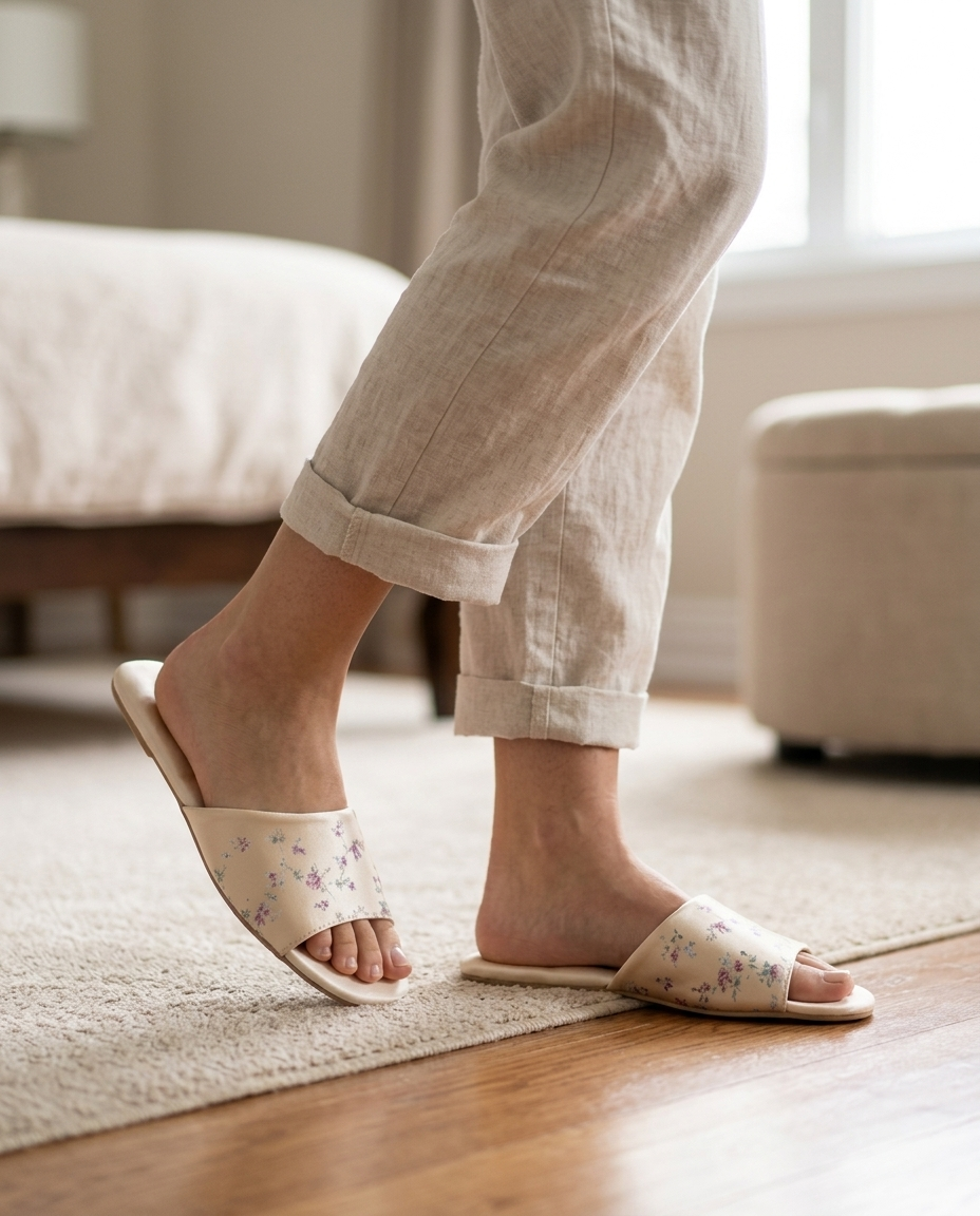 Floral Brocade Slide - lifestyle 16