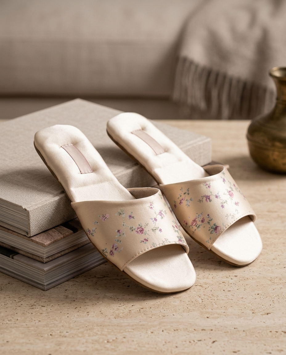 Floral Brocade Slide - product_gallery 1