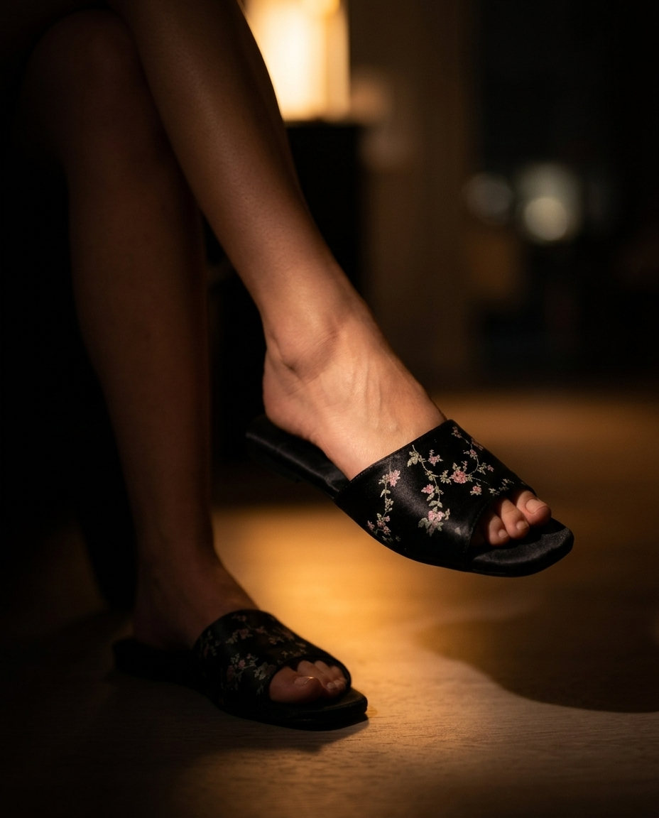Floral Brocade Slide - product_gallery 4