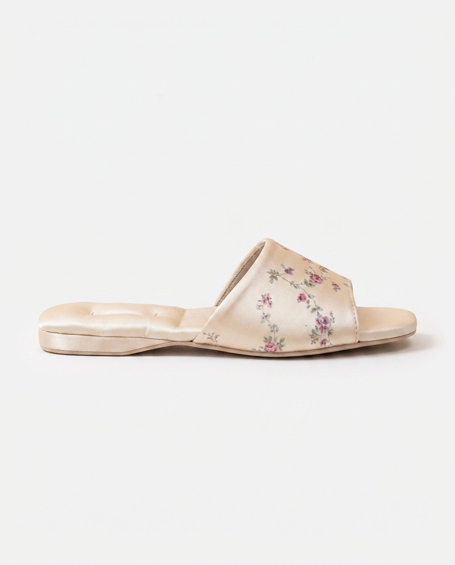 Floral Brocade Slide - shopify_variant_image 13