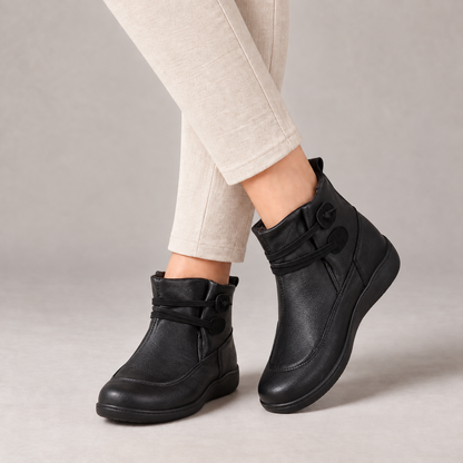 Florence Women's Soft Shoes, Sizes 3.5–13 — Black | Emory & Blanc