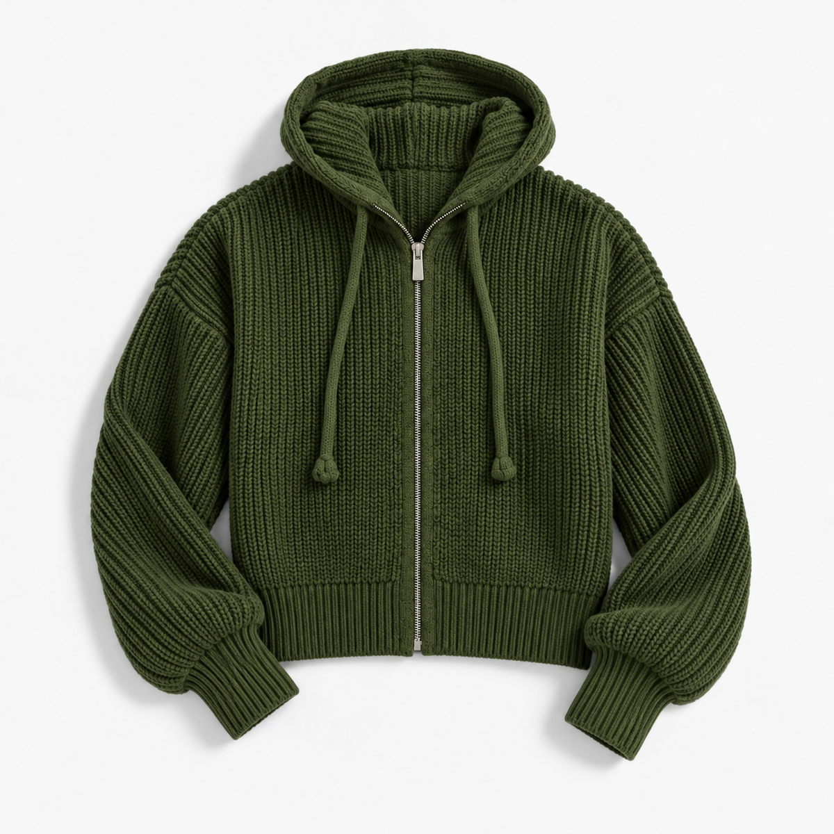 Galina Relaxed Fit Zip-Up Hoodie | Emory & Blanc