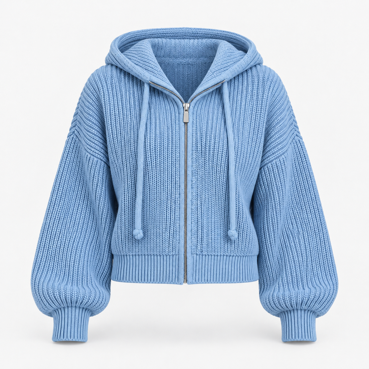 Galina Relaxed Fit Zip-Up Hoodie | Emory & Blanc