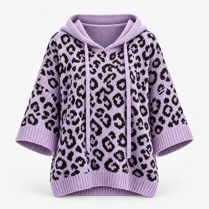 Ginette Relaxed Fit Hooded Sweater | Emory & Blanc