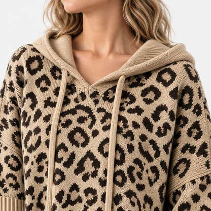Ginette Relaxed Fit Hooded Sweater | Emory & Blanc