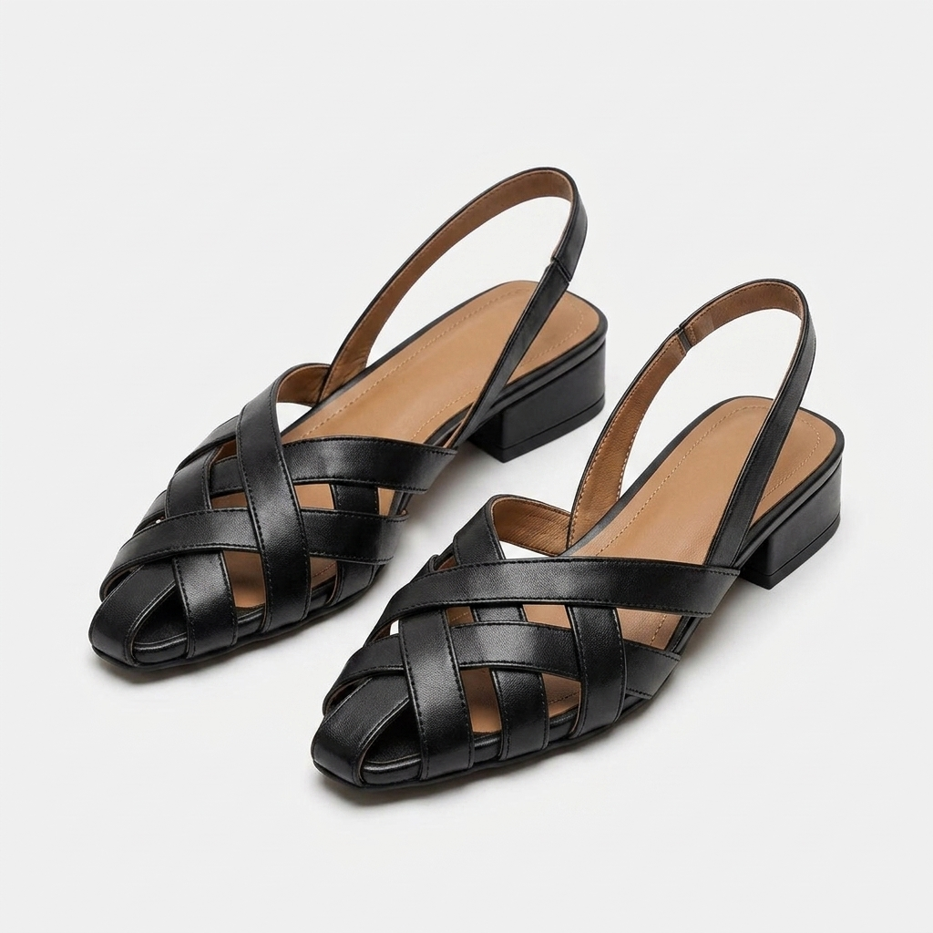 Harbor Woven Slingback | Emory & Blanc