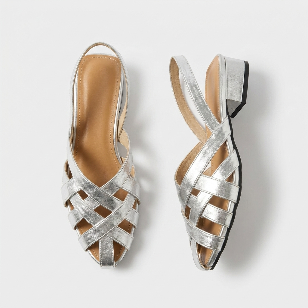 Harbor Woven Slingback | Emory & Blanc