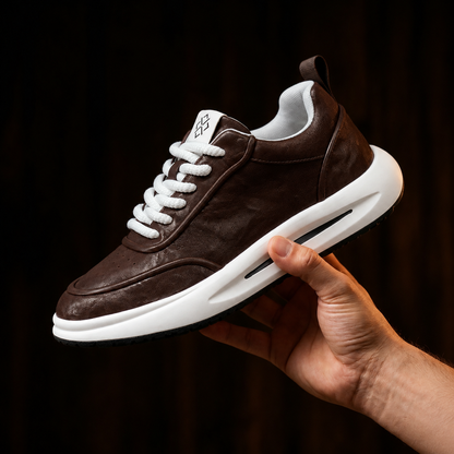 Hollis Men's Lightweight Rubber-Sole Sneakers | Emory & Blanc
