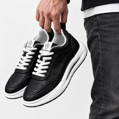 Hollis Men's Lightweight Rubber-Sole Sneakers | Emory & Blanc