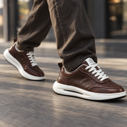 Hollis Men's Lightweight Rubber-Sole Sneakers | Emory & Blanc