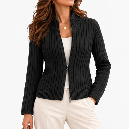 Iris Women's Soft Shirt, Button Front — Black | Emory & Blanc