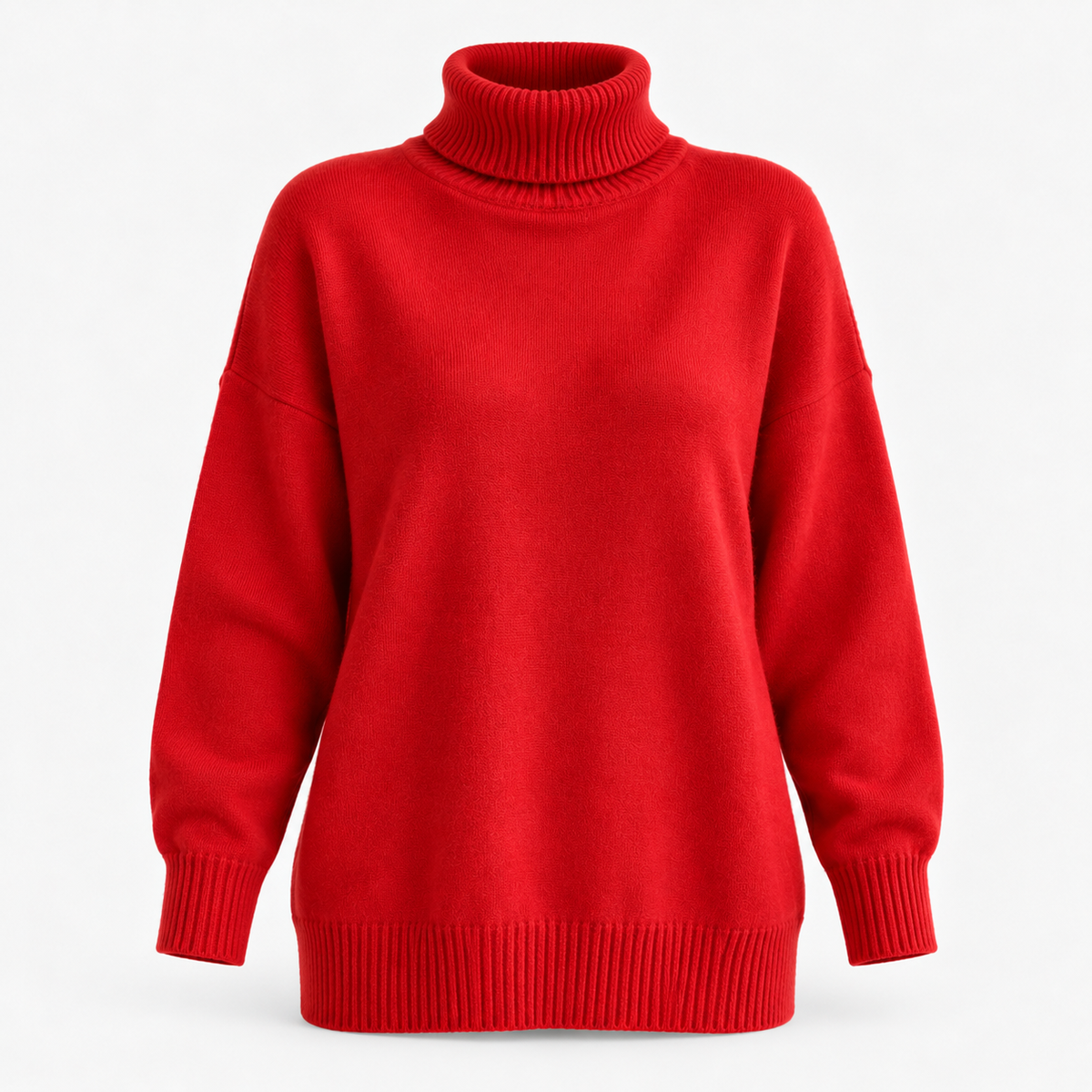 Isaline Soft Roll-Neck Sweater, Relaxed Fit | Emory & Blanc
