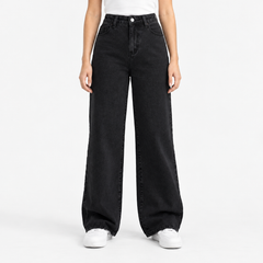 Jolie Relaxed Fit High-Rise Wide Leg Jeans