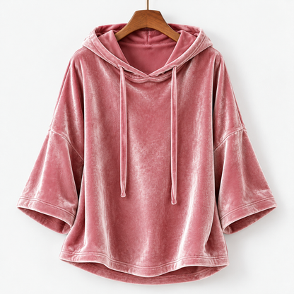 Juliana Relaxed Fit Hooded Top | Emory & Blanc