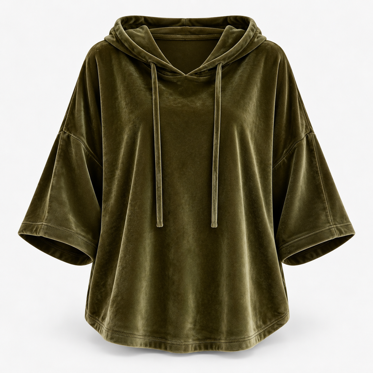 Juliana Relaxed Fit Hooded Top | Emory & Blanc