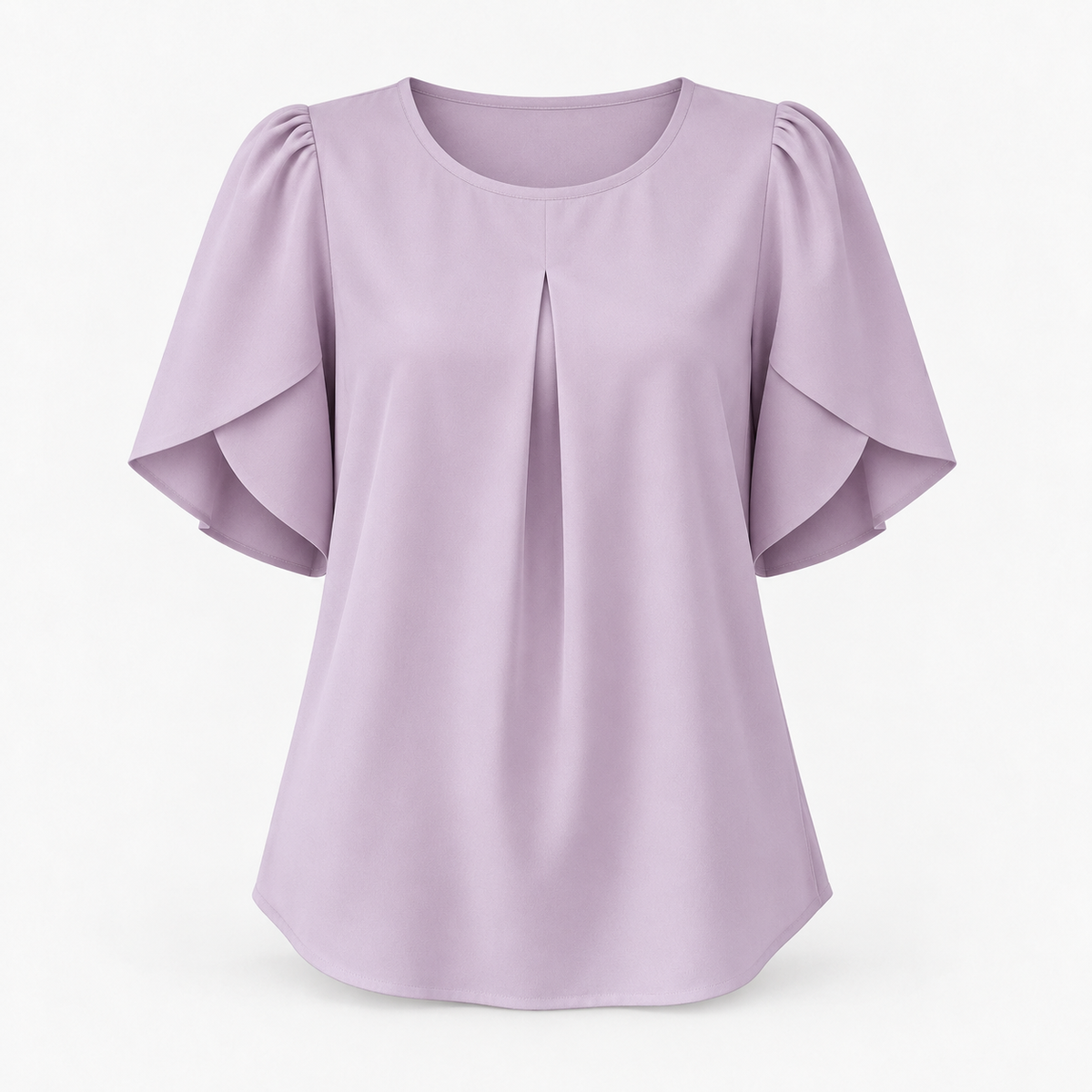 Julien Stretch Pleated Pullover Shirt | Emory & Blanc