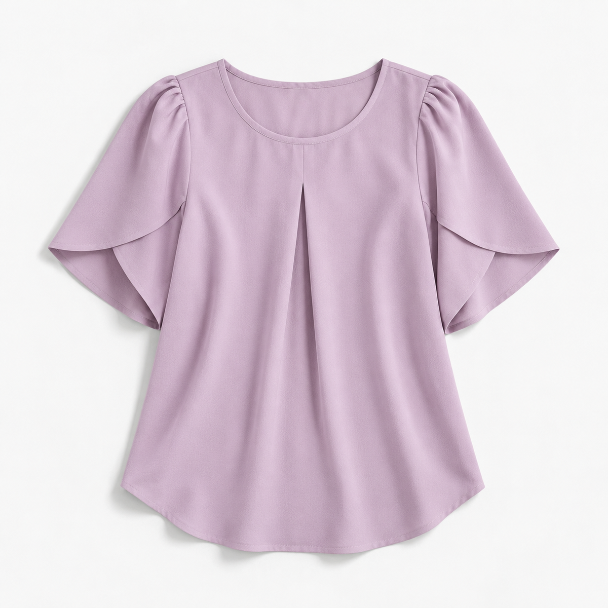 Julien Stretch Pleated Pullover Shirt | Emory & Blanc