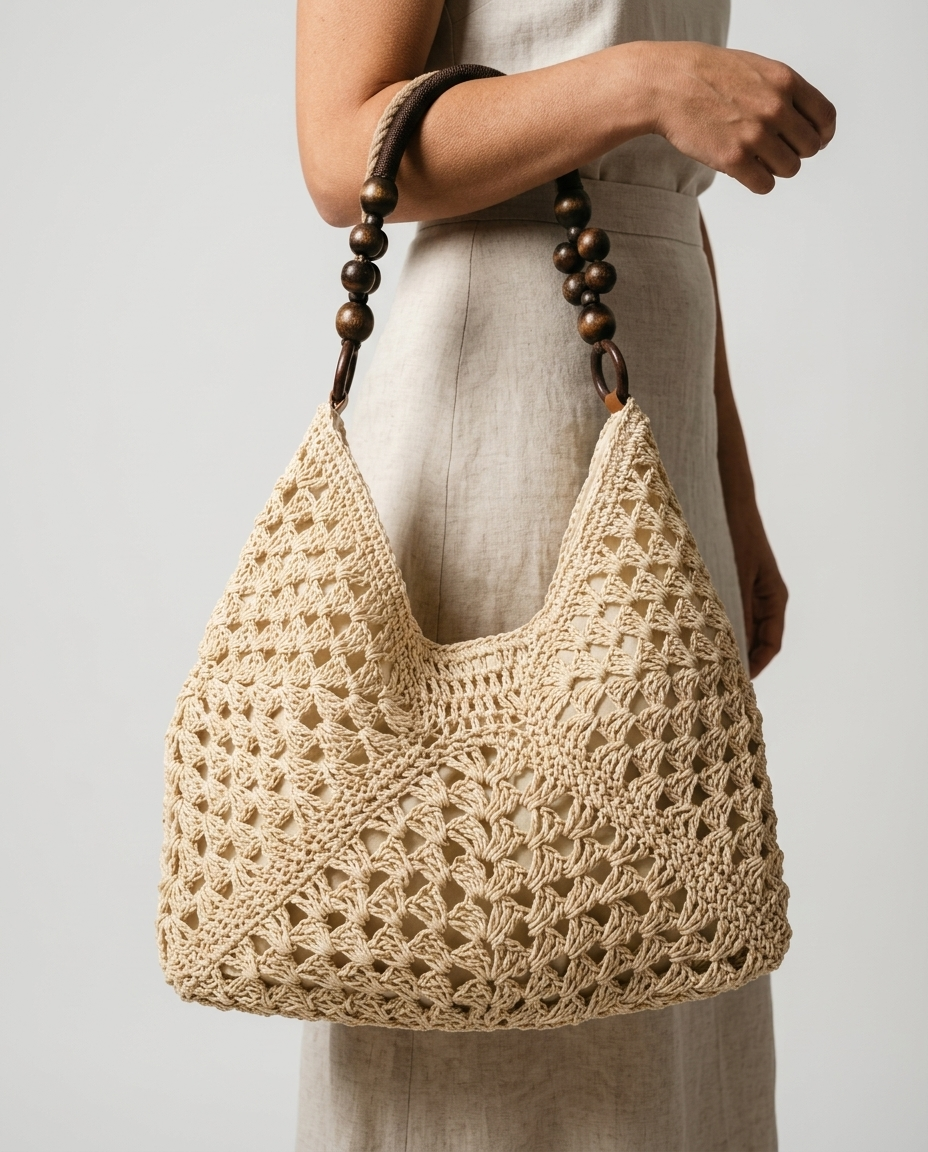 Juliette Beaded Crochet Hobo | Emory & Blanc