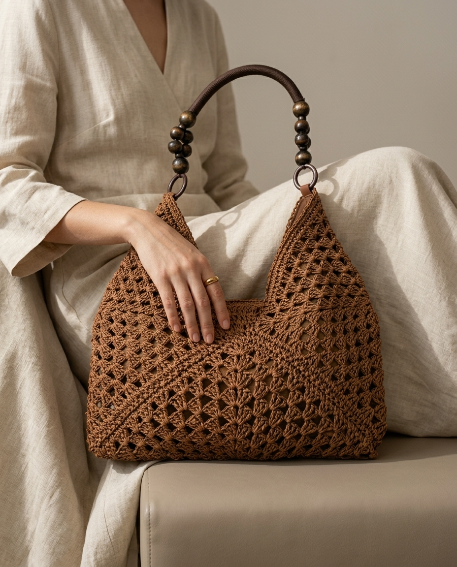 Juliette Beaded Crochet Hobo | Emory & Blanc